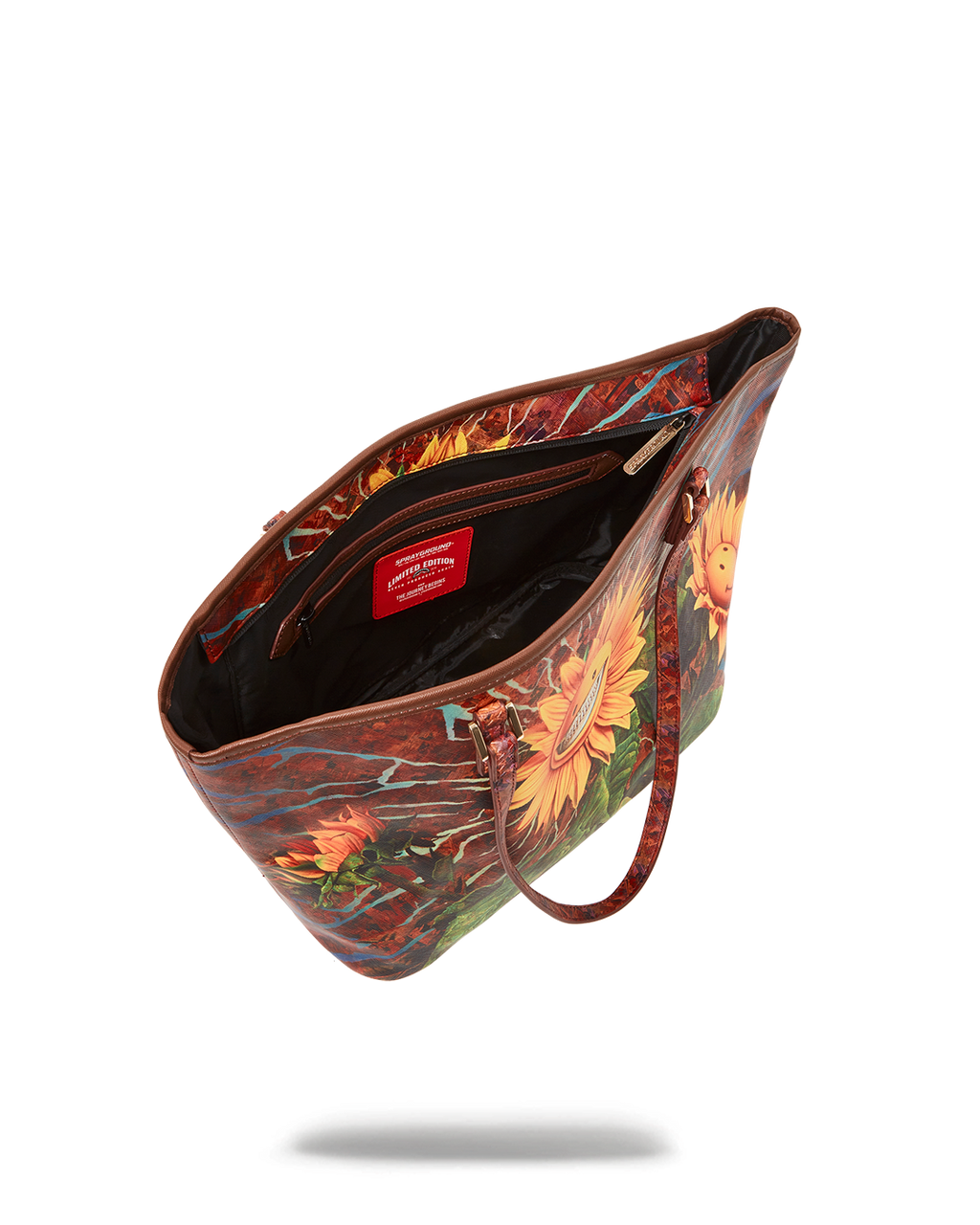 SUNFLOWER GRIN RON ENGLISH COLLAB TOTE