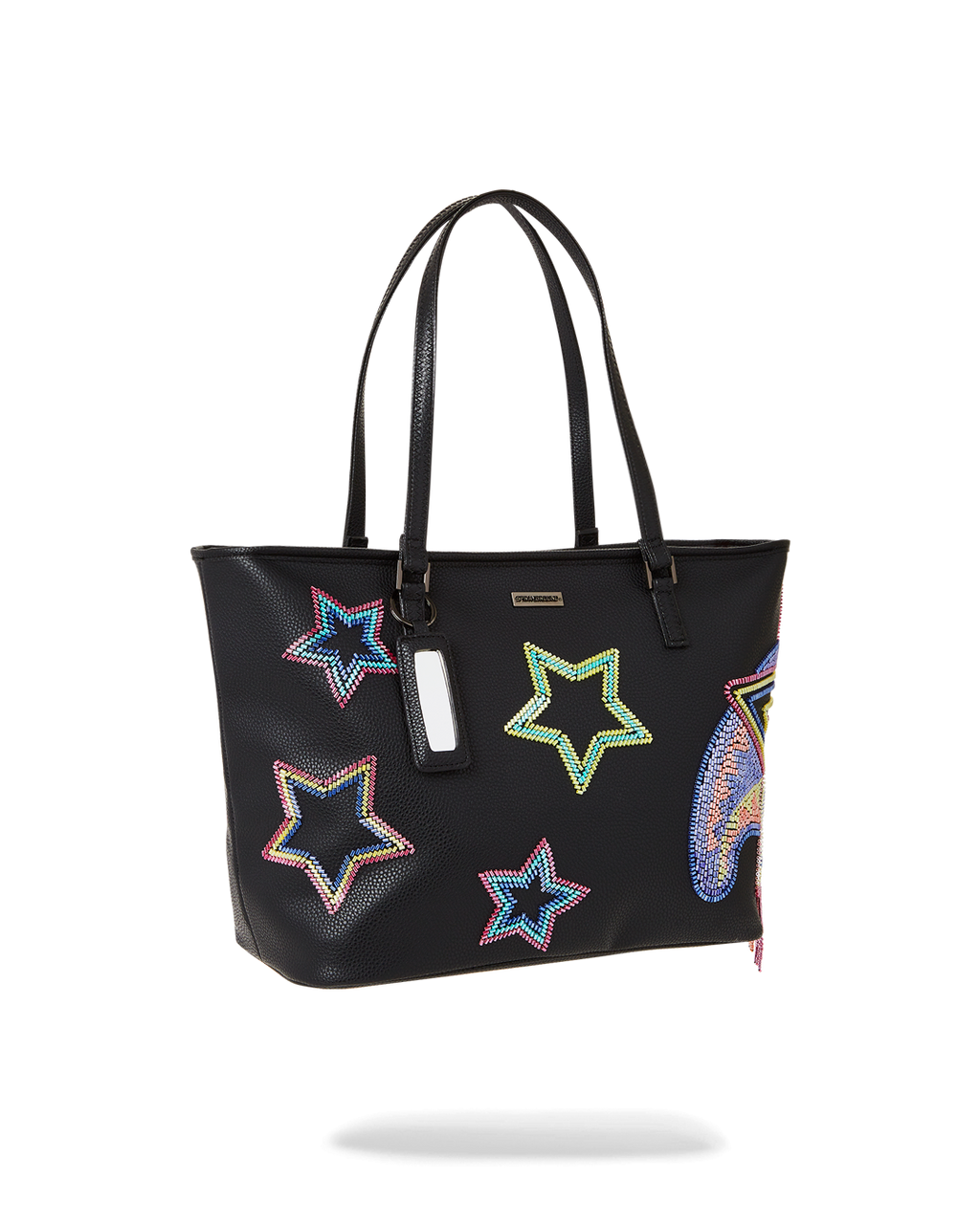 STAR RACER A.I.7 SANDFLOWER COLLAB BEADED TOTE