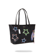 STAR RACER A.I.7 SANDFLOWER COLLAB BEADED TOTE