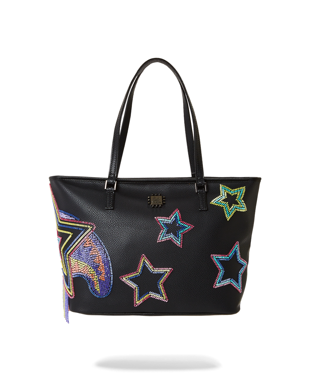STAR RACER A.I.7 SANDFLOWER COLLAB BEADED TOTE