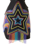 STAR RACER A.I.7 SANDFLOWER COLLAB BEADED TOTE