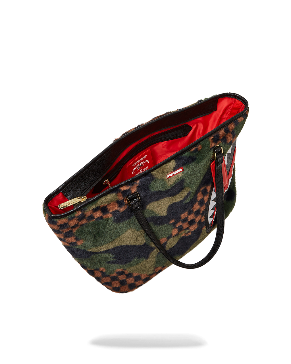 BIG SKY FUR SHARK TOTE