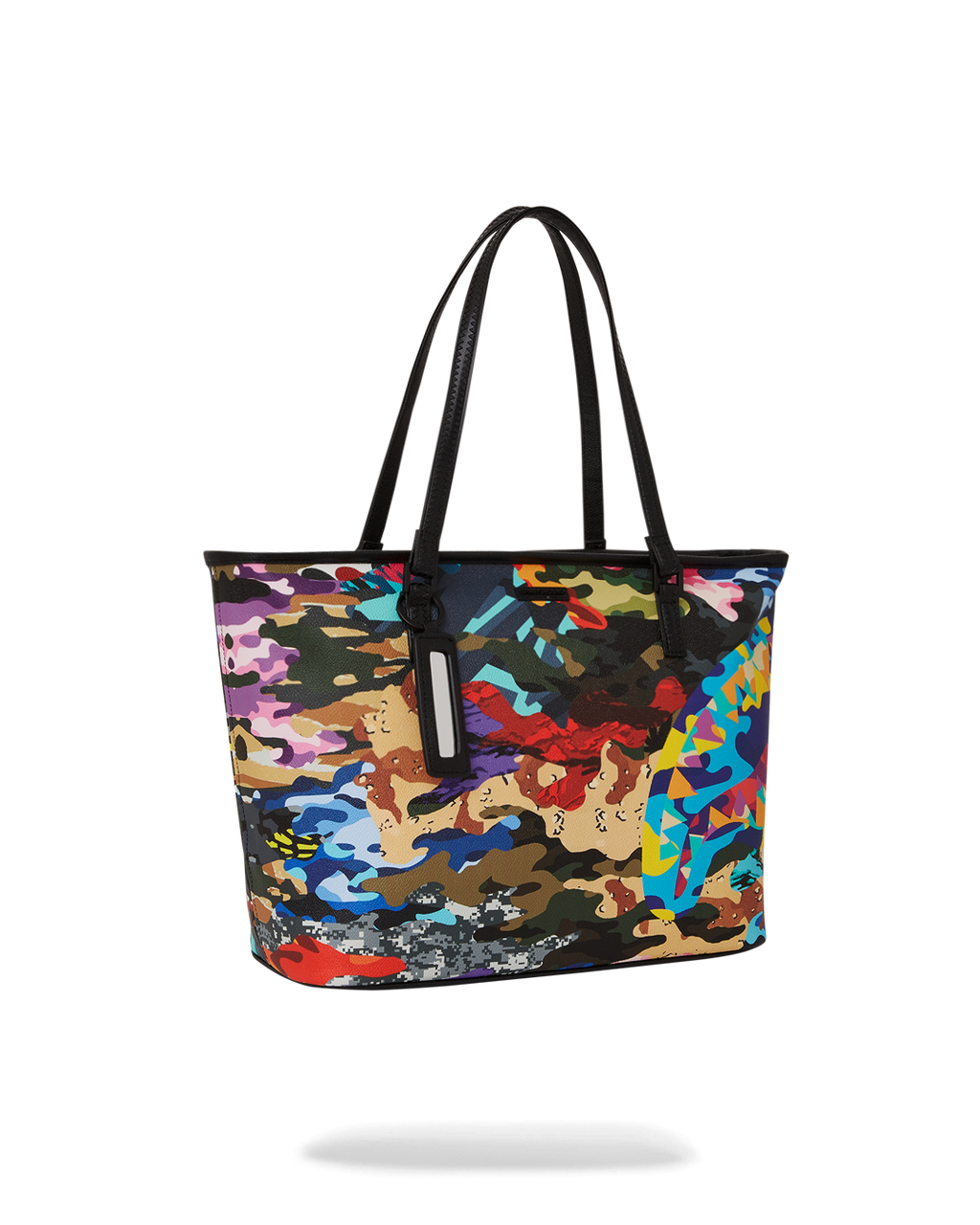 SLICED AND DICED CAMO TOTE