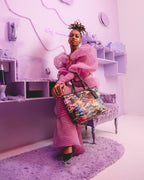 SLICED AND DICED CAMO TOTE