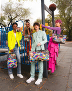 SLICED AND DICED CAMO TOTE