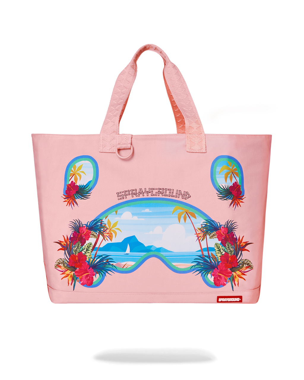 BORA BORA SHARK ISLAND VILLA BEACH TOTE