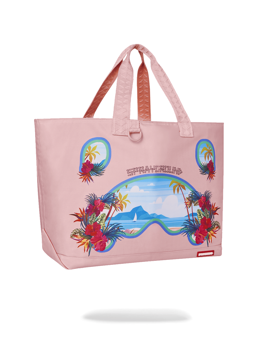 BORA BORA SHARK ISLAND VILLA BEACH TOTE
