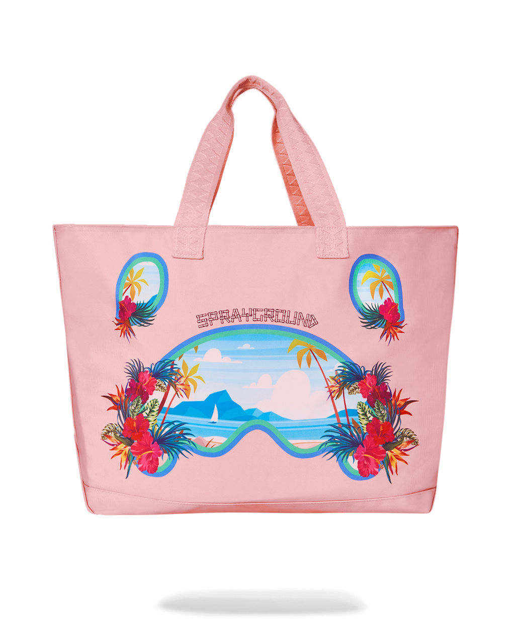 BORA BORA SHARK ISLAND VILLA BEACH TOTE