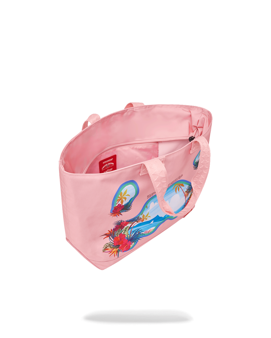 BORA BORA SHARK ISLAND VILLA BEACH TOTE