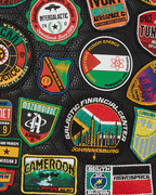 A.I. THE 54 (PATCHES OF AFRICA) CARGO TOTE