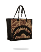 A.I. PALM MIRAGE SHARK LUXE BEACH TOTE