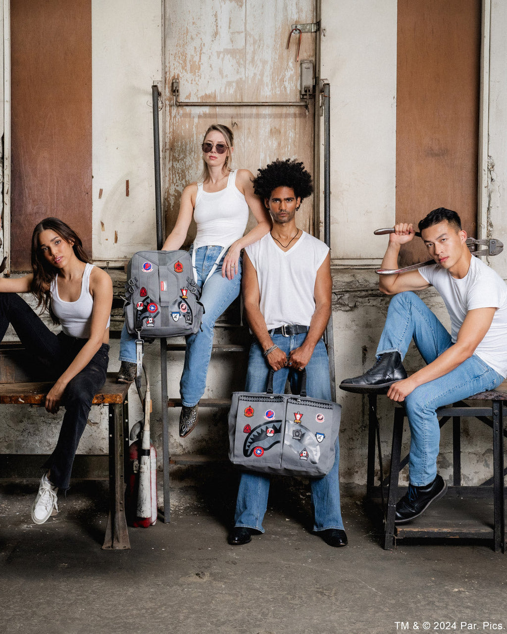 TOP GUN FLIGHT CREW OFFICIAL COLLAB PILOT TOTE