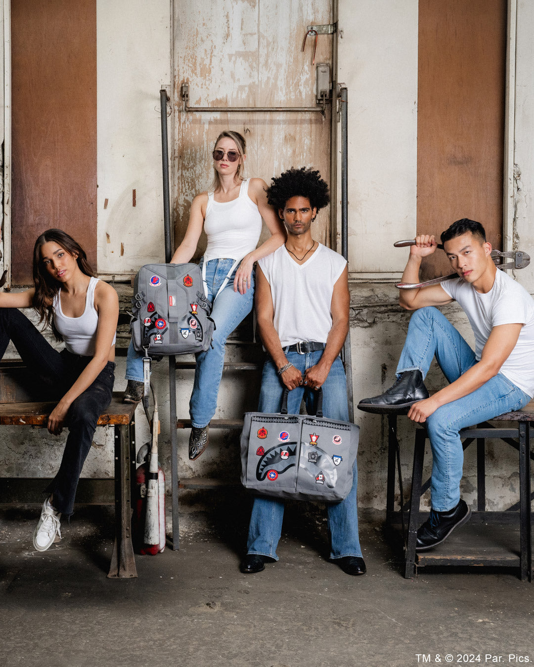 TOP GUN FLIGHT CREW OFFICIAL COLLAB PILOT TOTE