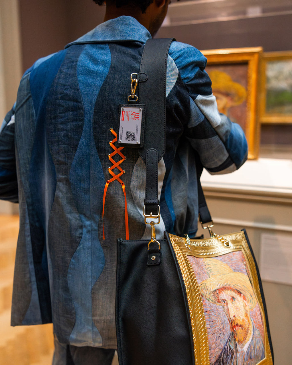THE MET VAN GOGH FRAMED SELF-PORTRAIT TOTE