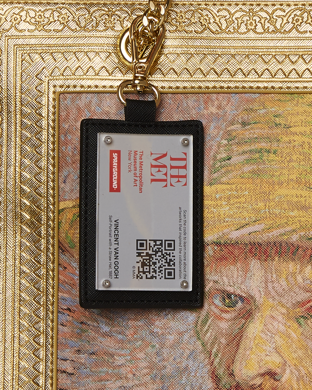 THE MET VAN GOGH FRAMED SELF-PORTRAIT TOTE