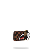 EXTERIOR GOLD ZIP POCKET SHARKS IN PARIS WALLET