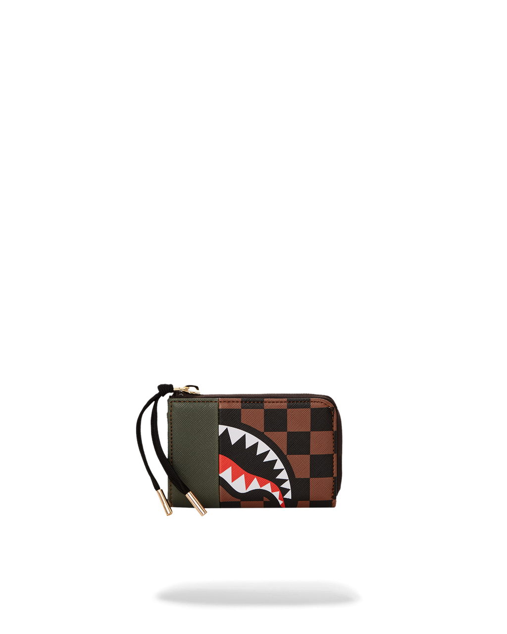 EXTERIOR GOLD ZIP POCKET SHARKS IN PARIS WALLET