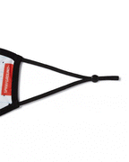 ADULT DOODLEBOB SPLIT SHARK FORM FITTING FACE-COVERING