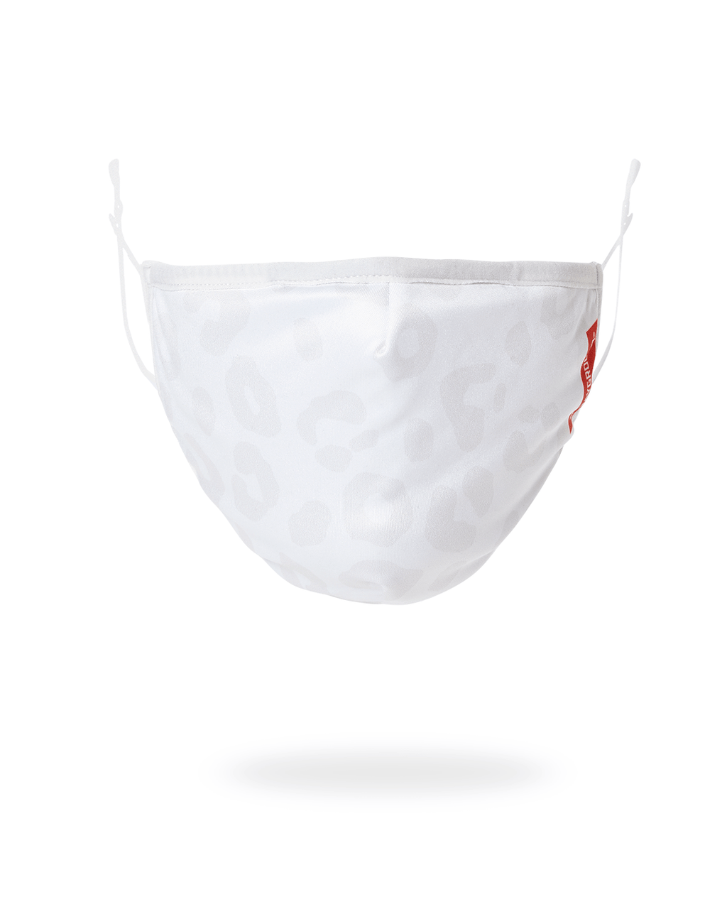 SNOW LEOPARD POLYESTER FACE MASK