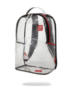 100% CLEAR BACKPACK SHARK