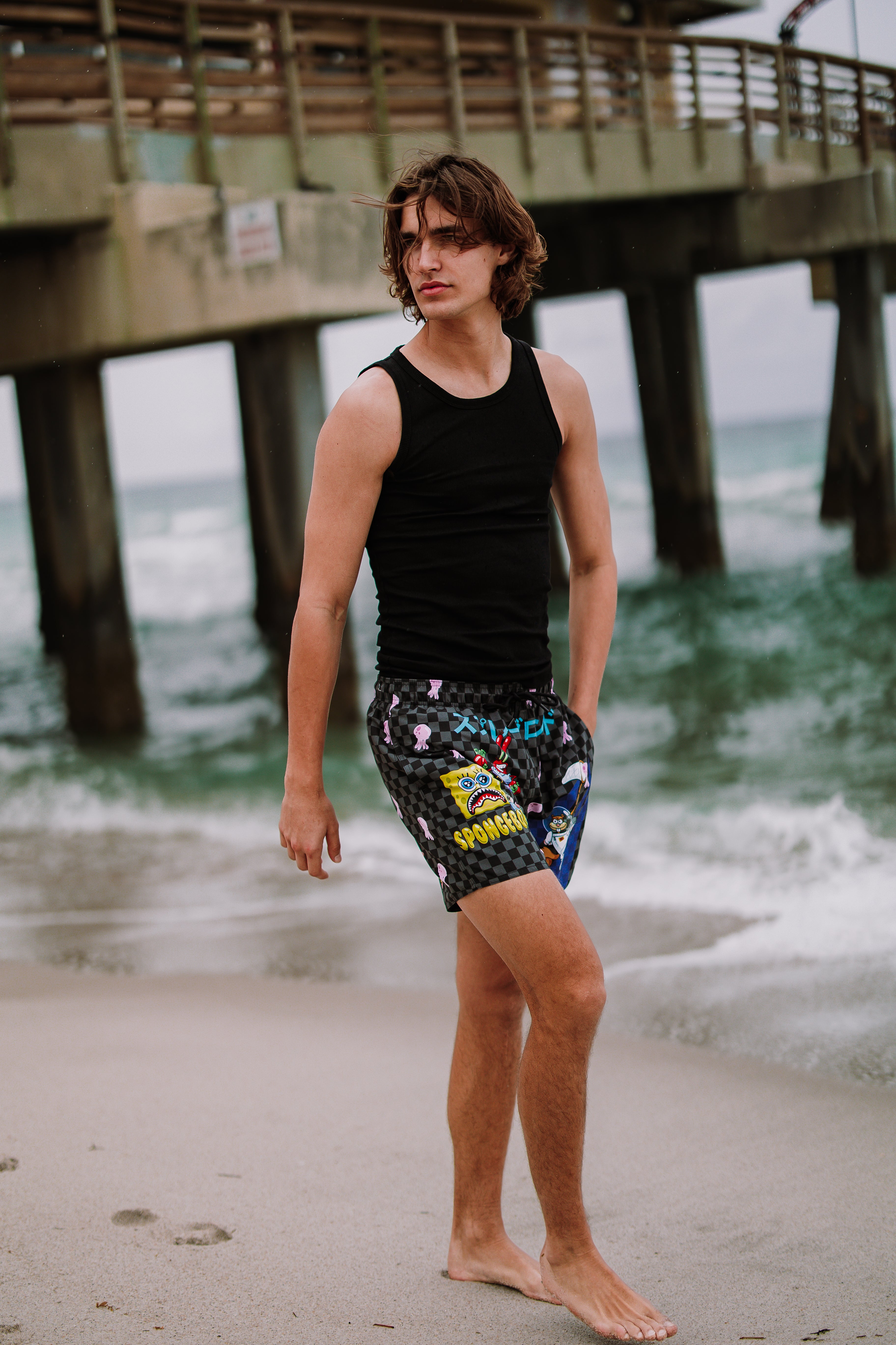 SPONGEBOB TOKYO BUBBLE SWIM SHORTS