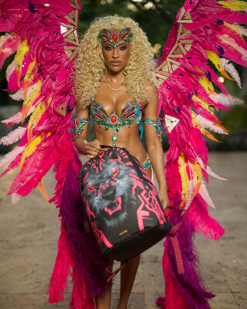 A.I. AFRICAN INTELLIGENCE PRIDE AND POWER BACKPACK - SANDFLOWER COLLAB