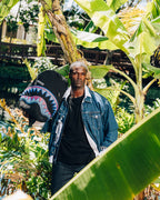 A.I. AFRICAN INTELLIGENCE BORN AND RAISED BACKPACK - SANDFLOWER COLLAB