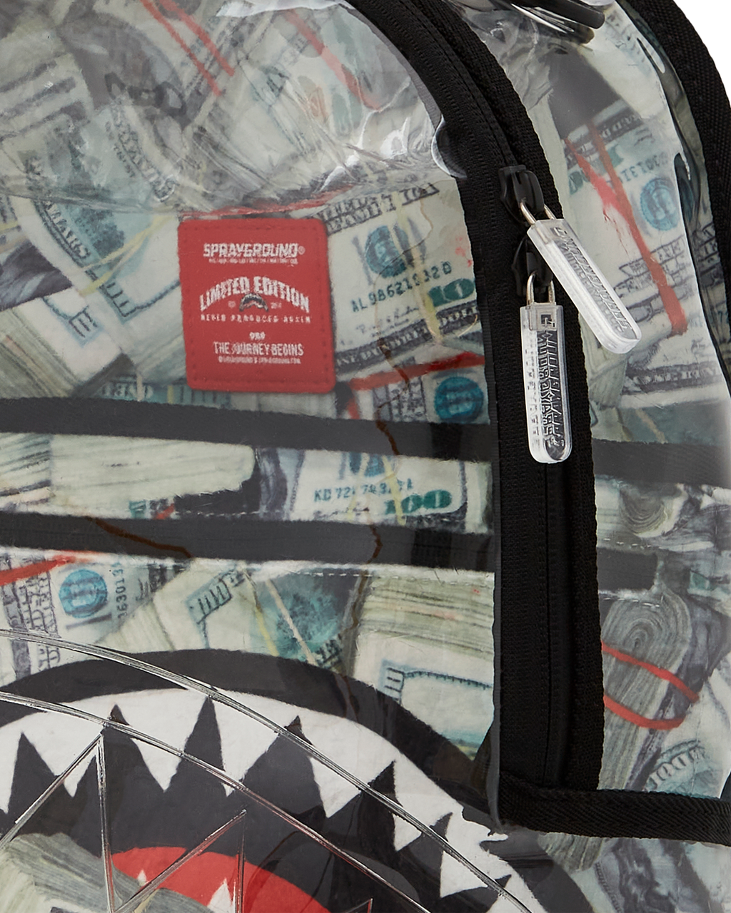 CLEAR BACKPACK - MONEY CHOMP
