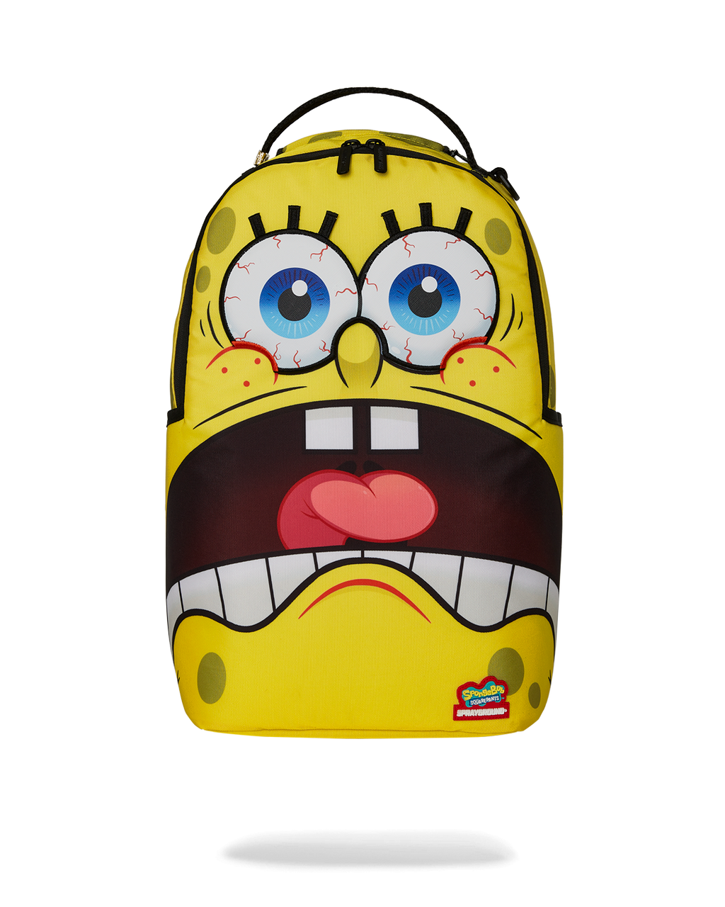 SPONGEBOB EYE POP REMOVABLE EYES BACKPACK