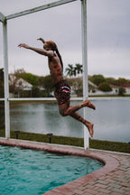 THE HIDEOUT SWIM SHORTS