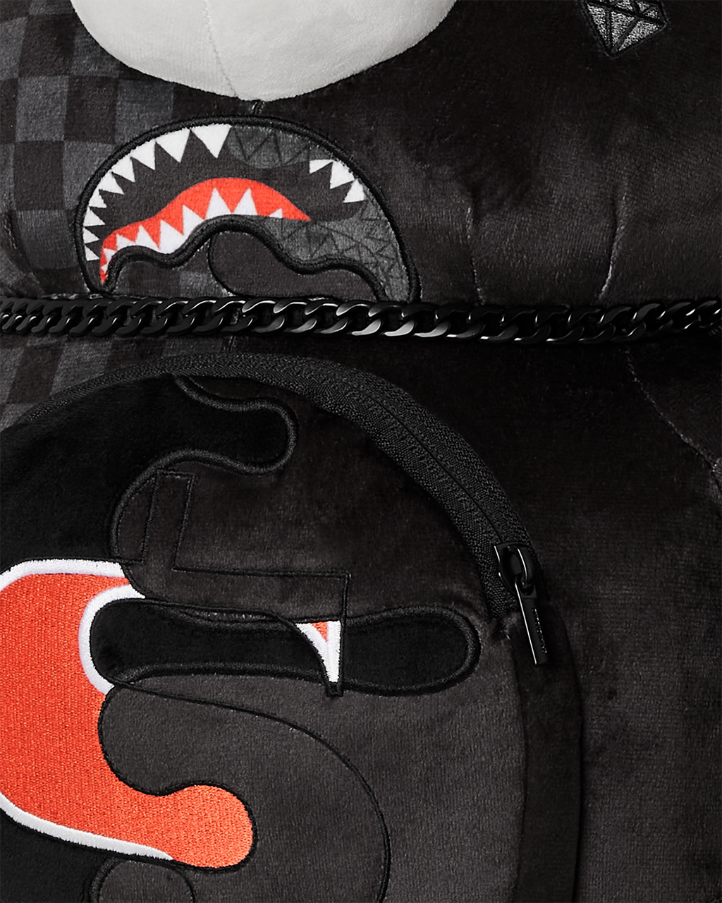 SPEED SHARK SIDE SWIPE MONEYBEAR TEDDY BEAR BACKPACK