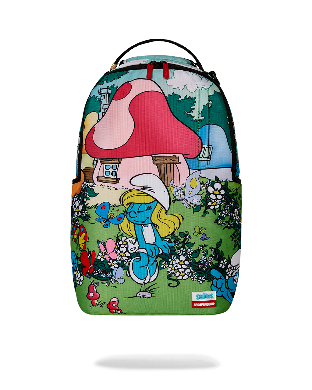 SMURFS IN THE GARDEN BACKPACK