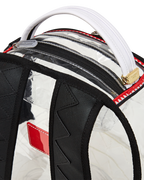 100% CLEAR BACKPACK SHARK