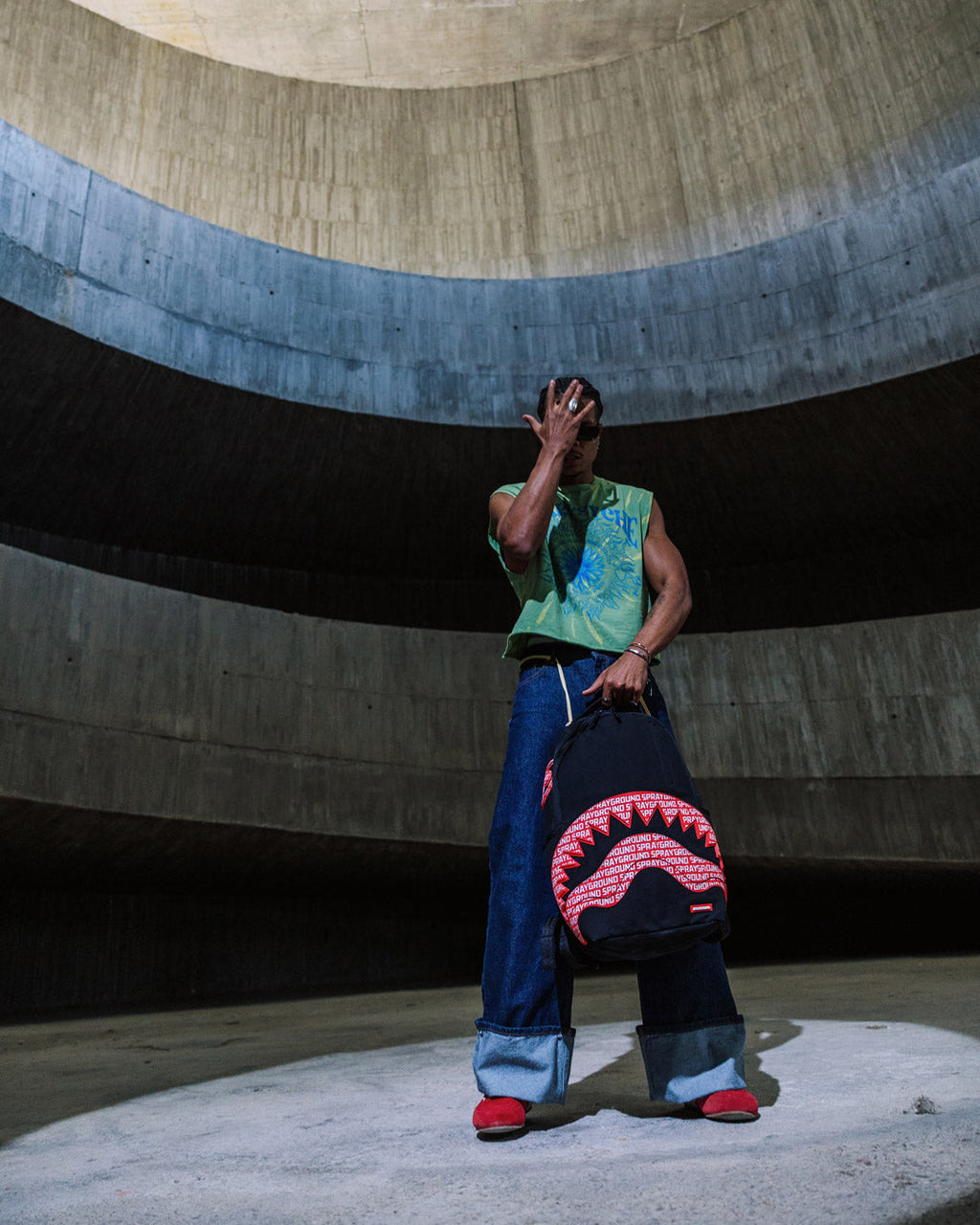 CHOMP AND STOMP DLX COTTON BACKPACK