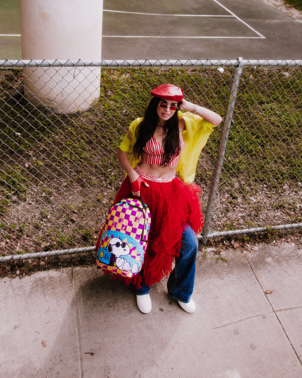 SNOOPY CHILLWAVE DLX BACKPACK