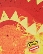 CHEETOS TOO HOT TO HANDLE BACKPACK