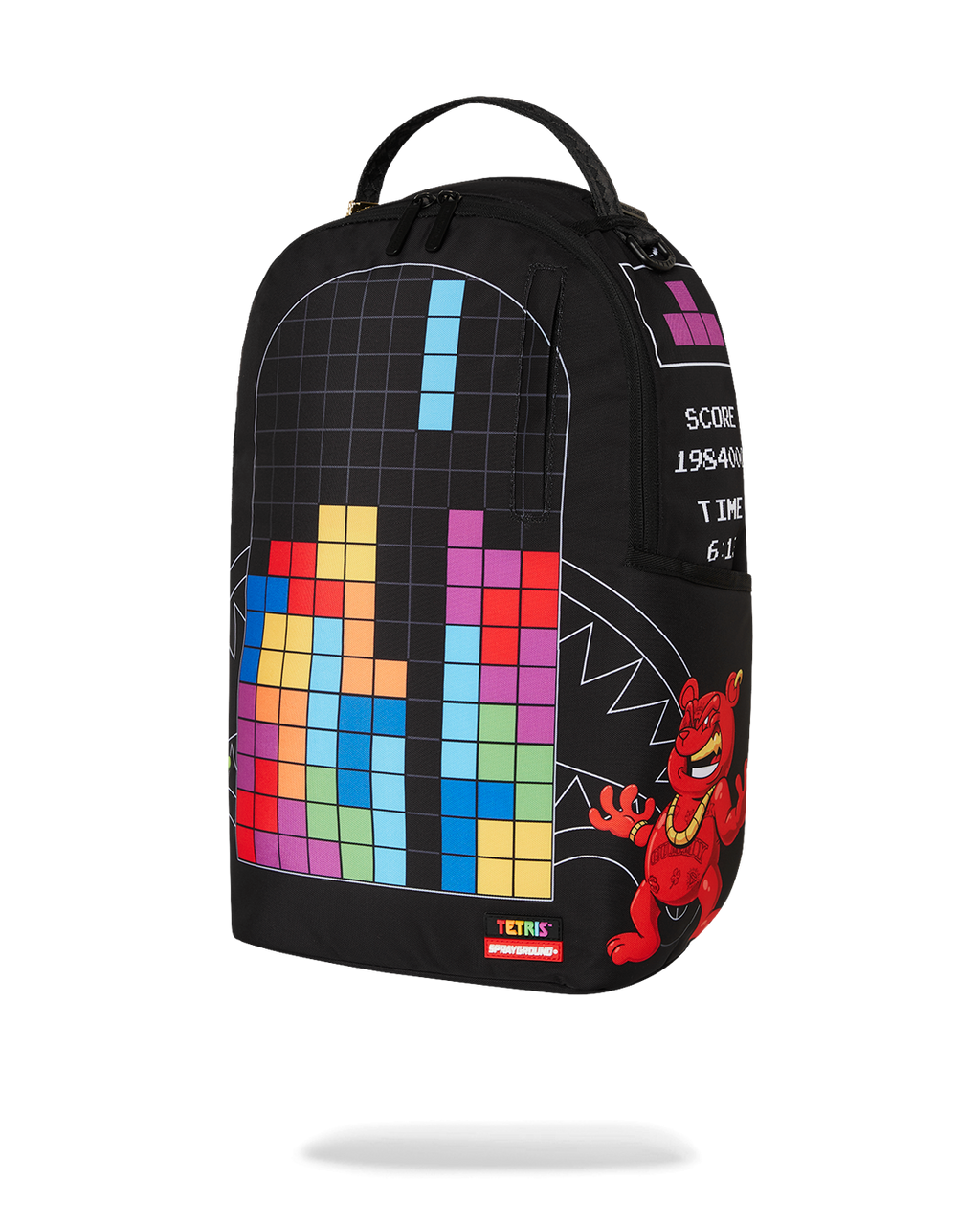 TETRIS WITH DIABLO AND MONEY BEAR BACKPACK