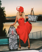 A.I. AFRICAN INTELLIGENCE THE SKYHAWK CARRY-ON LUGGAGE - SANDFLOWER COLLAB