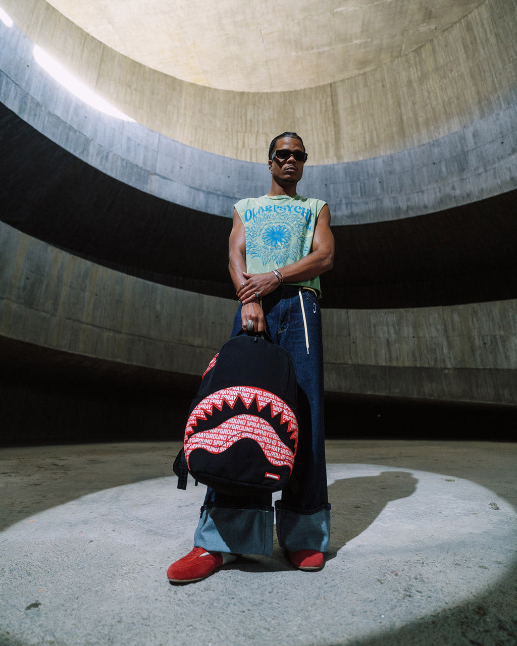 CHOMP AND STOMP DLX COTTON BACKPACK