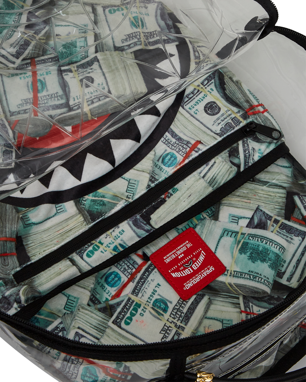 CLEAR BACKPACK - MONEY CHOMP