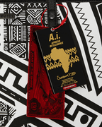 A.I. AFRICAN INTELLIGENCE THE SKYHAWK WING TOTE - SANDFLOWER COLLAB