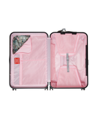 A.I. AFRICAN INTELLIGENCE ELEGANT ENERGY SHARKITECTURE FULL SIZE LUGGAGE - SANDFLOWER COLLAB