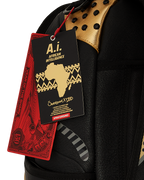 A.I. AFRICAN INTELLIGENCE SHARKS OF THE GOLD OCEAN BACKPACK - SANDFLOWER COLLAB