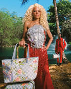 A.I. AFRICAN INTELLIGENCE ELEGANT ENERGY TOTE - SANDFLOWER COLLAB