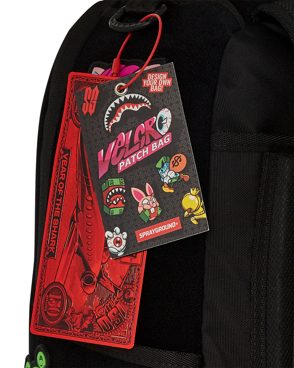 STUCK ON YA - VELCRO PATCH BACKPACK