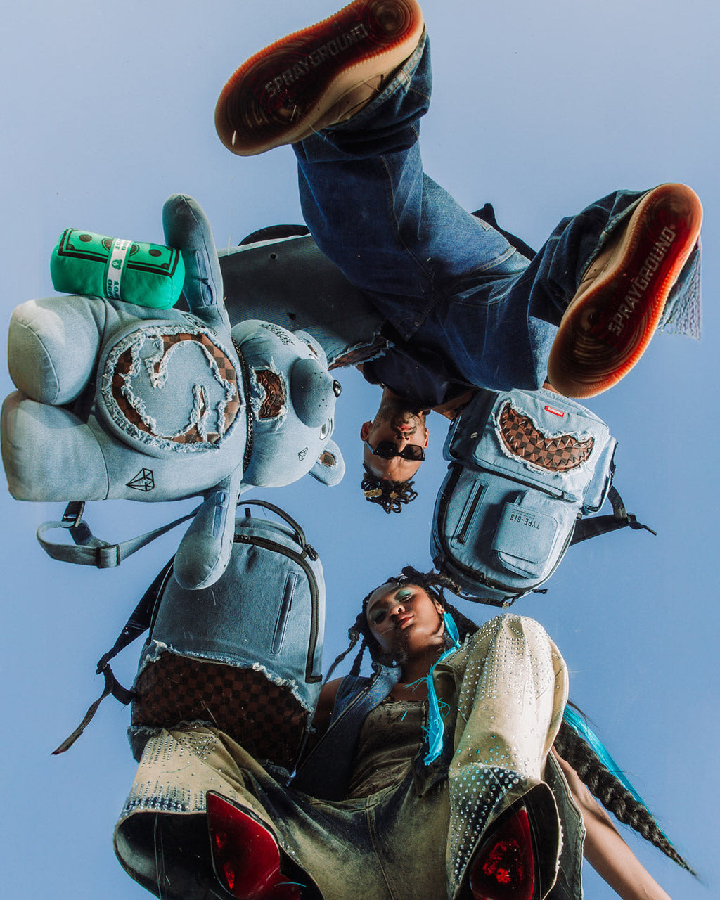 SHORES OF ITALY MONEYBEAR BACKPACK