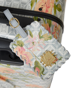 A.I. AFRICAN INTELLIGENCE ELEGANT ENERGY SHARKITECTURE CARRY-ON LUGGAGE - SANDFLOWER COLLAB