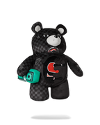 SPEED SHARK SIDE SWIPE MONEYBEAR TEDDY BEAR BACKPACK