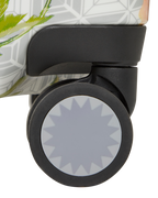 A.I. AFRICAN INTELLIGENCE ELEGANT ENERGY SHARKITECTURE CARRY-ON LUGGAGE - SANDFLOWER COLLAB