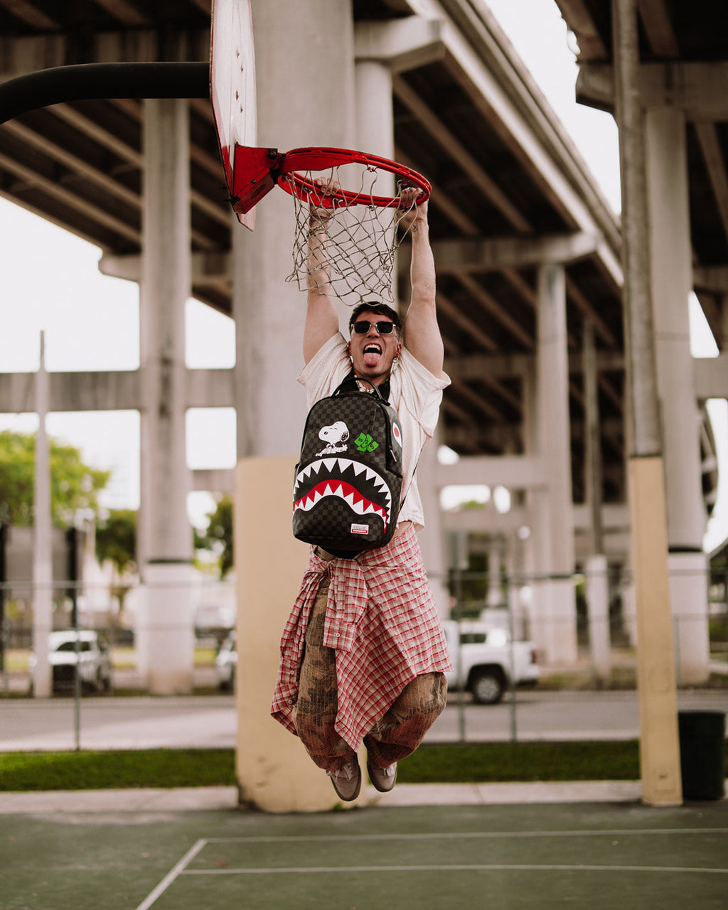 SNOOPY SHARK RICH BACKPACK
